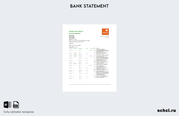 цифровая загрузка Нигерия GTBank, подтверждение адреса, шаблон слова банковской 